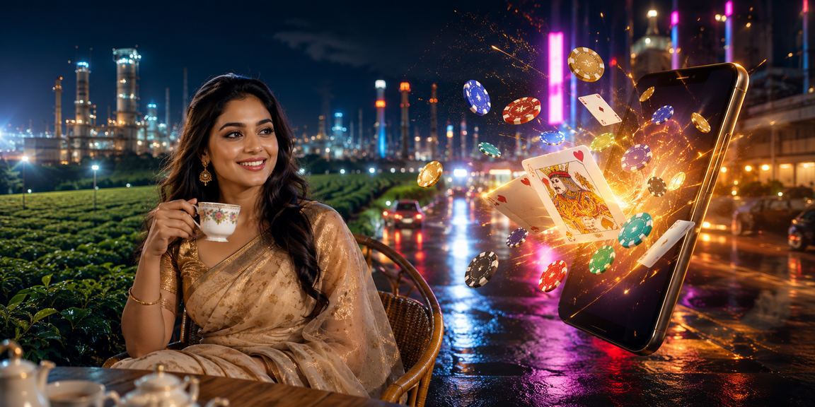 গাজীপুর টিন পাটির চা বাগানে বেটিং